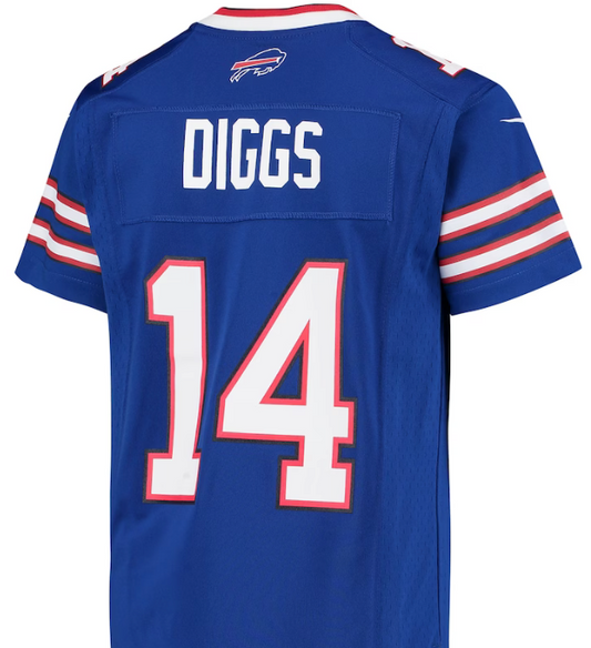 Stefon Diggs #14 Bills Blue XL
