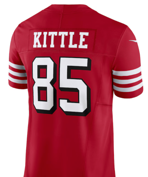 George Kittle #85 49ers Red