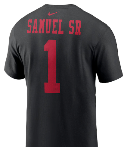 Deebo Sammuels #1 49ers Black