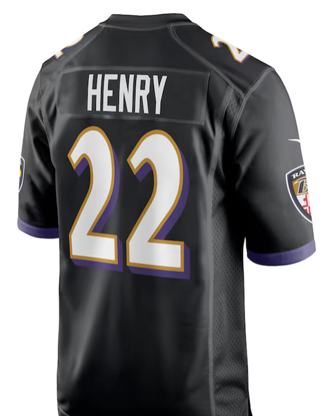 Derrick Henry #22 Ravens Black