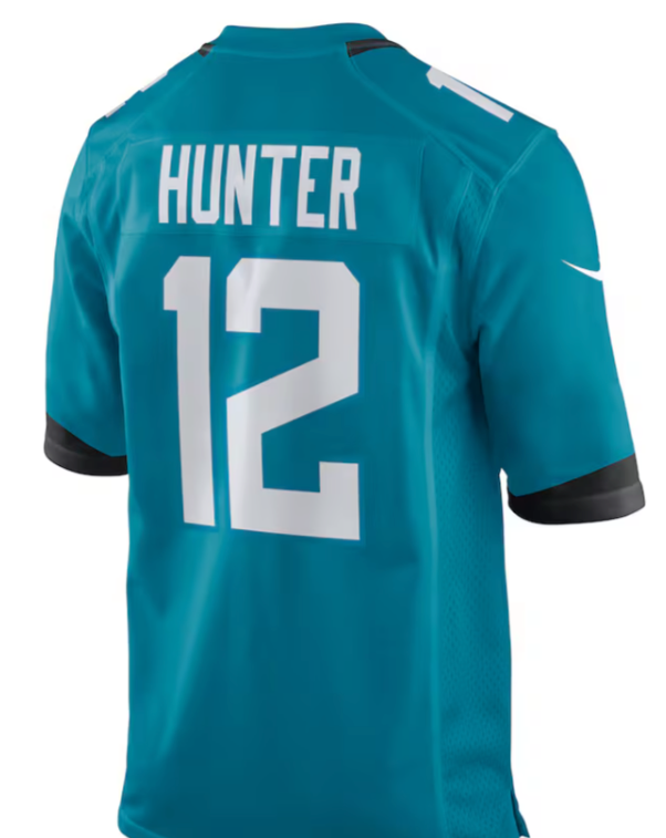 Travis Hunter #12 Jacksonville Jaguars Teal