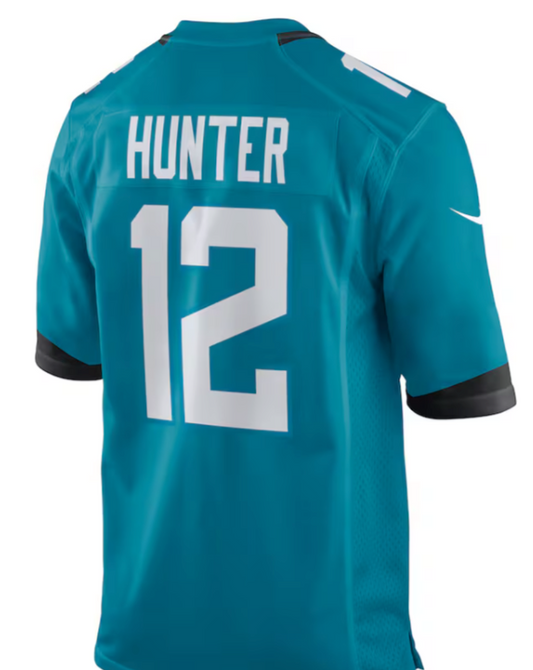 Travis Hunter #12 Jacksonville Jaguars Teal