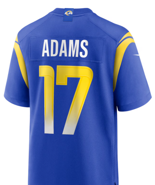 Davante Adams Los Angeles Rams #17 Blue