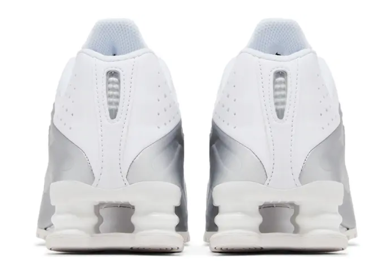 Nike Shox R4 Silver/ White