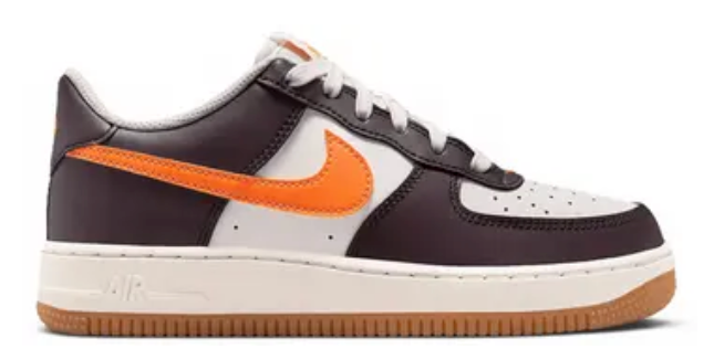 Nike Air Force 1 GS 'Summit White Burgundy Ash'