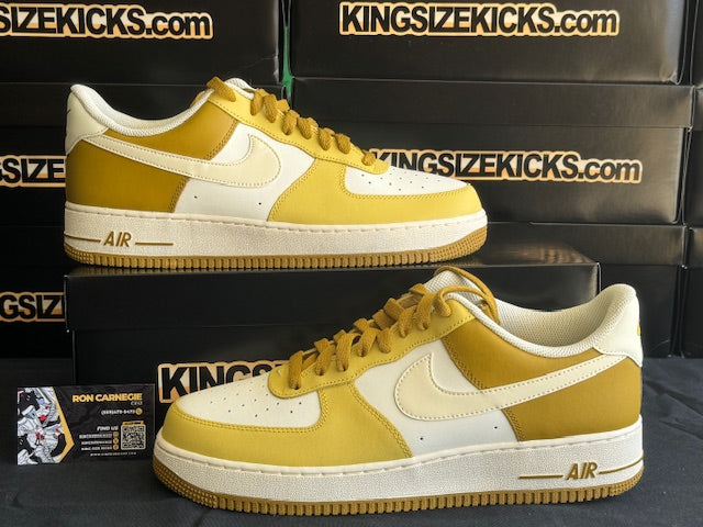 Nike Air Force 1 Low '07 Bronzine Saturn Gold 14, 13, 12, 11.5, 11, 10